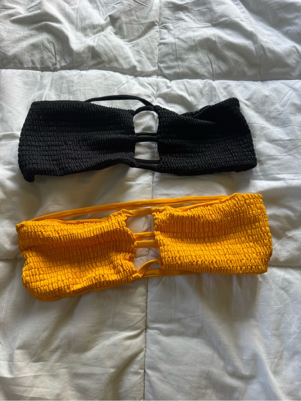 San Lorenzo strapless bikini tops